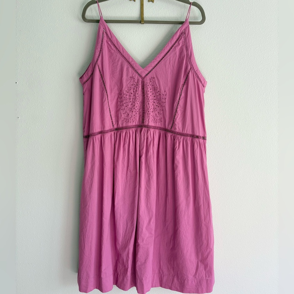 🩷💜 Embroidered Midi Sundress from LOFT 💜🩷 NWOT